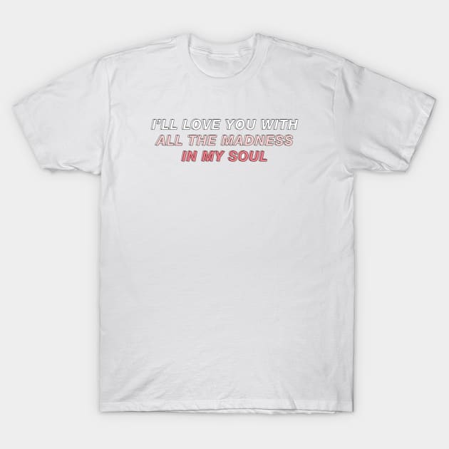 Born To Run Lyrics T-Shirt by A_ni_ka_wa